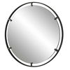 Cashel Round Iron Mirror, by Uttermost, 34" width x 34" height x 1.25" depth thumbnail 5