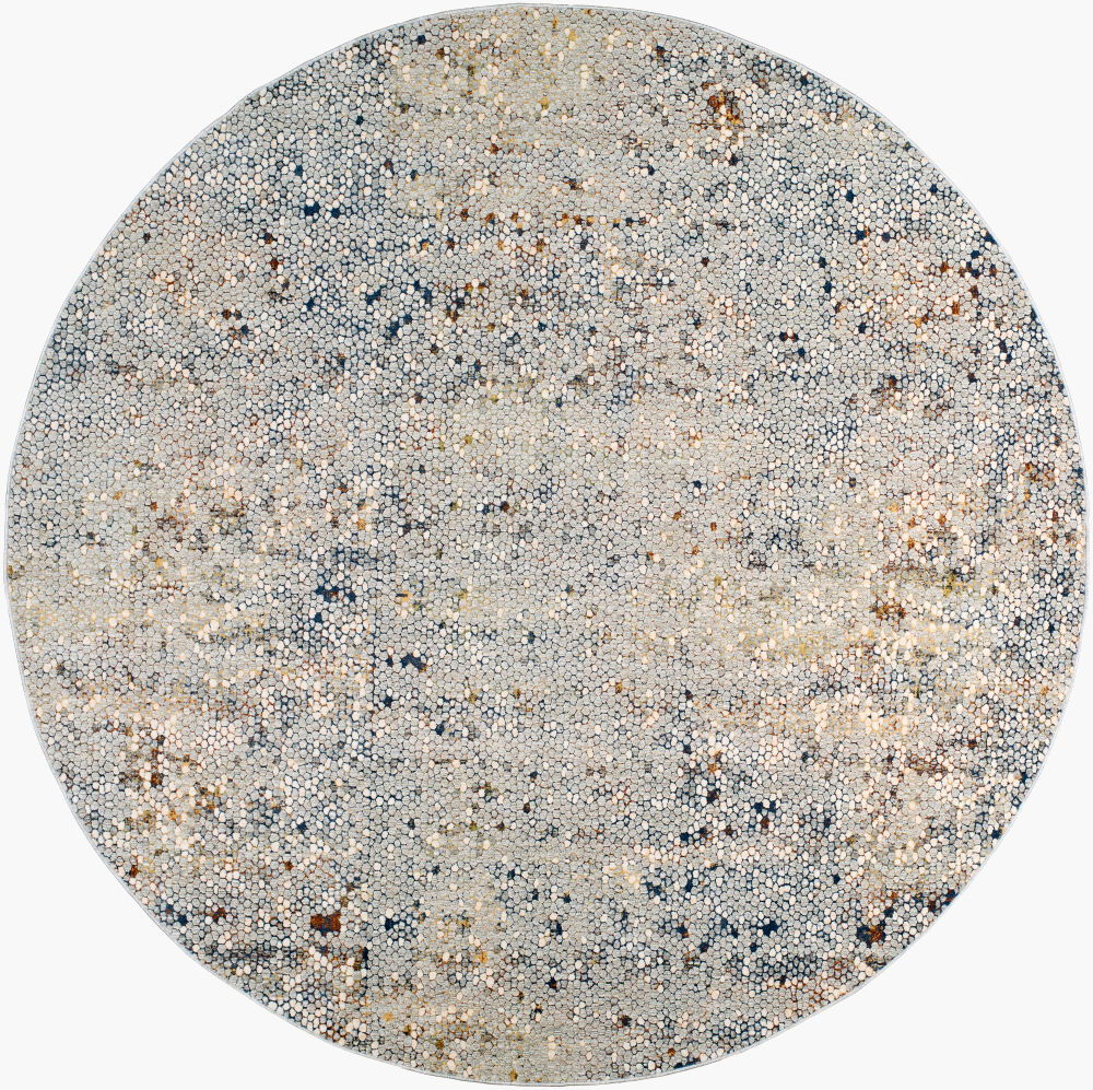 Presidential Machine Woven Rug, by Surya, 7'10.09" length x 7'10.09" width