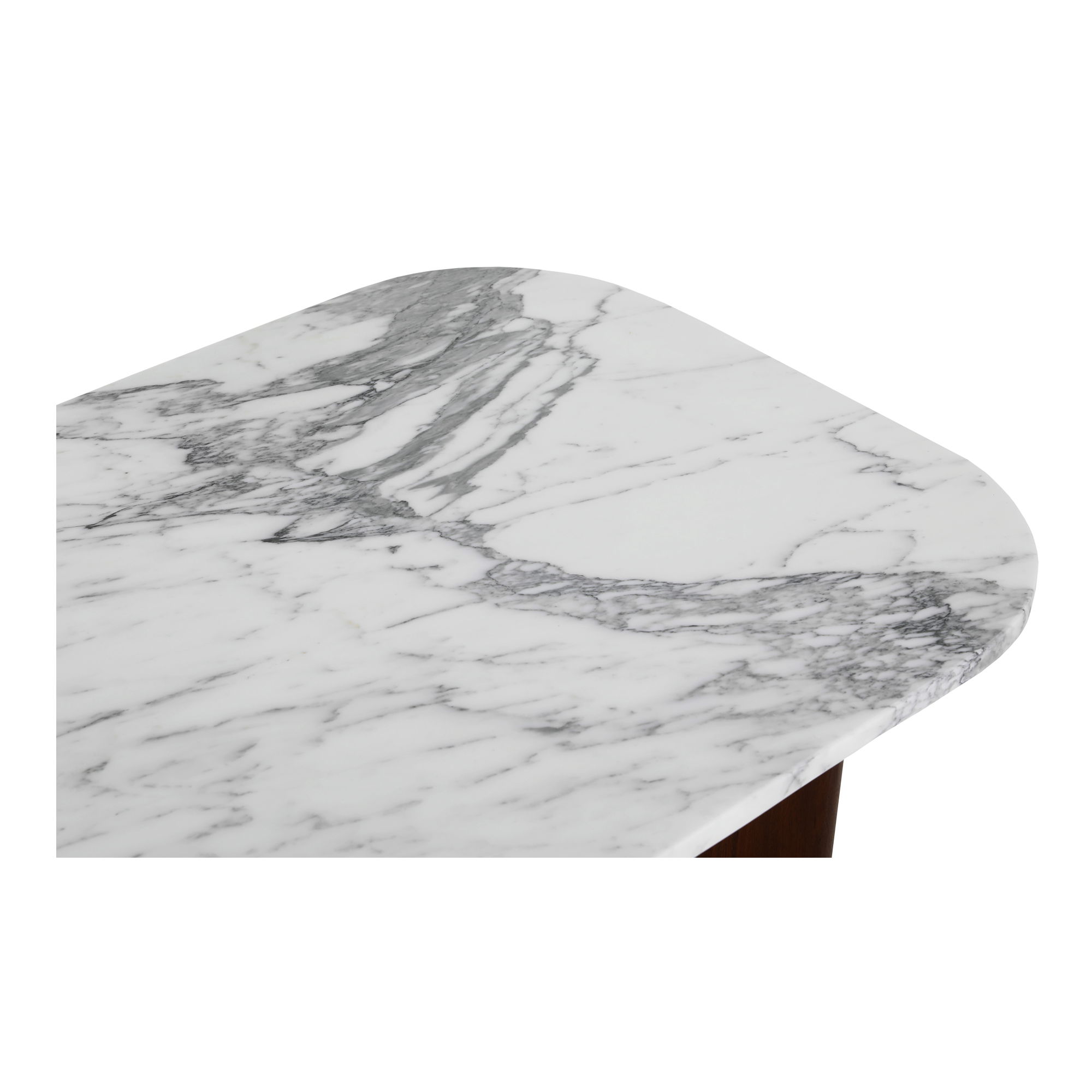Dash Coffee Table White Calcatta Marble, by Moe's Home, 45" width x 18.5" height x 27" depth View 3