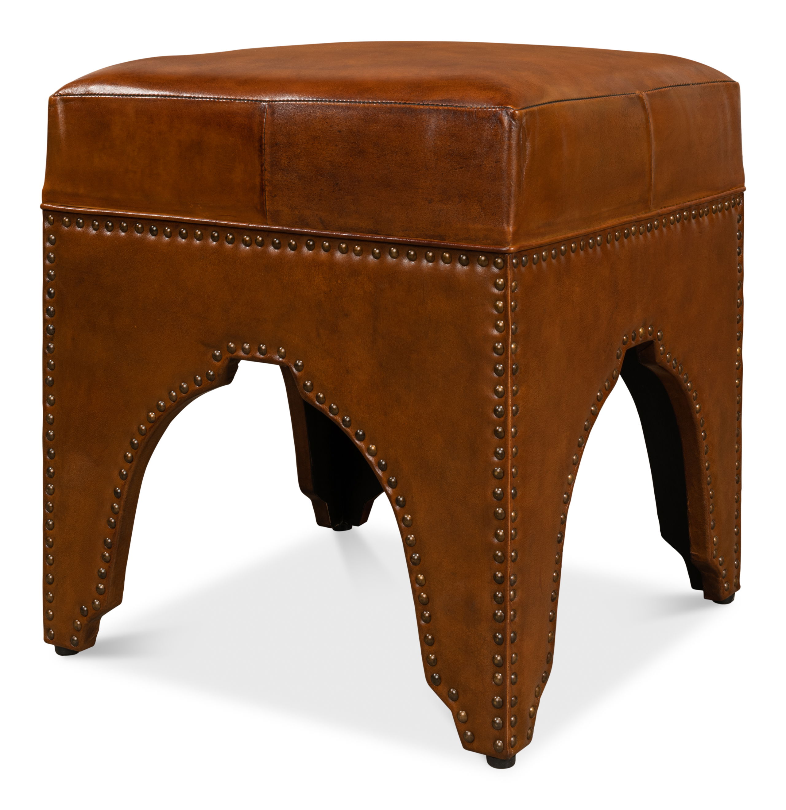 Giuseppe Footstool  Light Brown large image 