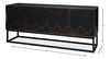 Aztec Sideboard, Black, Cabinets & Sideboard by Sarreid, 80" length x 21" width x 35" height thumbnail 15