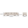 June Modular Sofa Oatmeal thumbnail 8