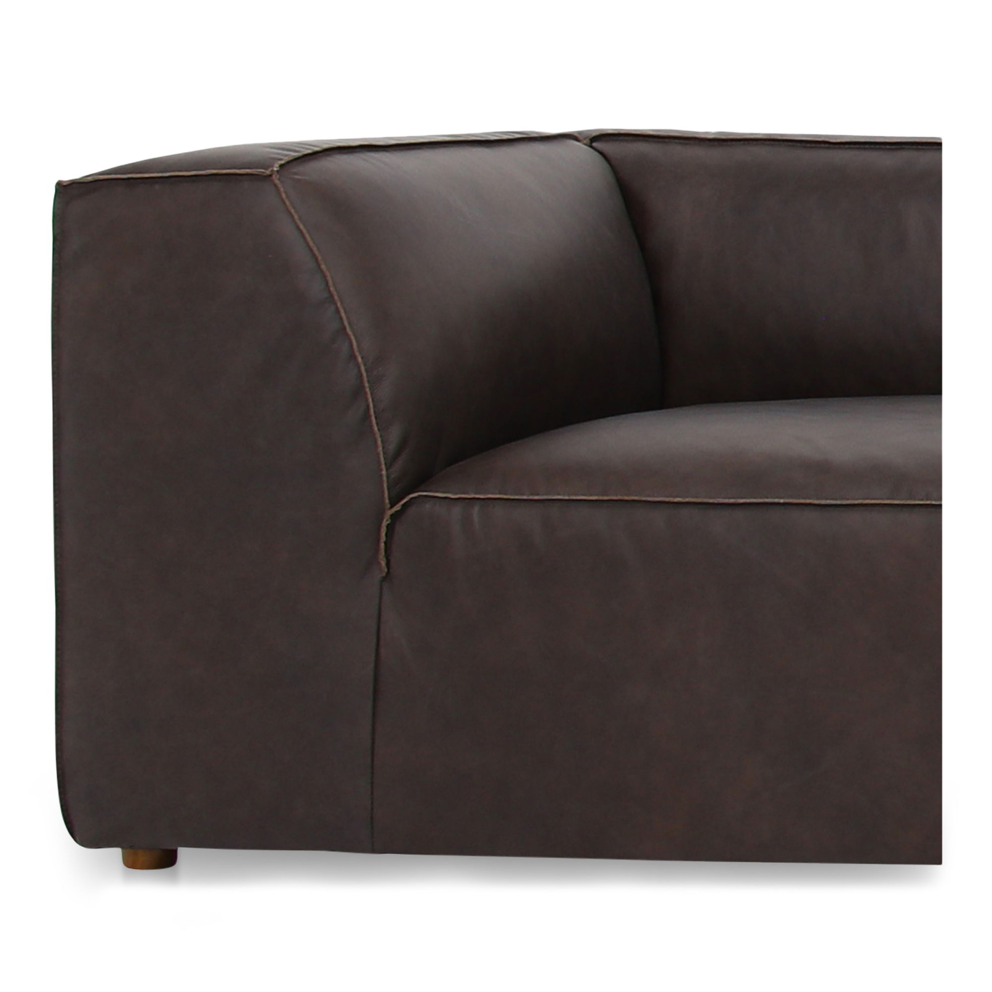 Form Nook Modular Sectional Espresso Brown large image 