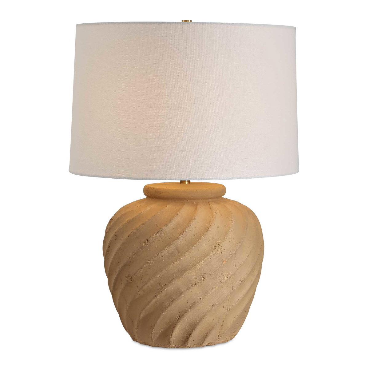 Farai Terracotta Table Lamp, by Uttermost, 17" width x 23" height x 17" depth View 1