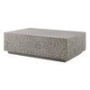 Hesston Outdoor Concrete Coffee Table, Outdoor Table by Uttermost, 4' width x 1'3" height x 2'8" depth thumbnail 6