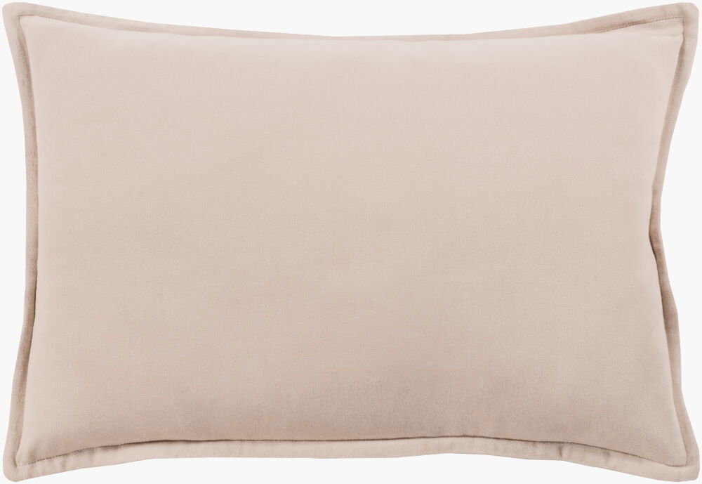 Cotton Velvet Lumbar Pillow large image 