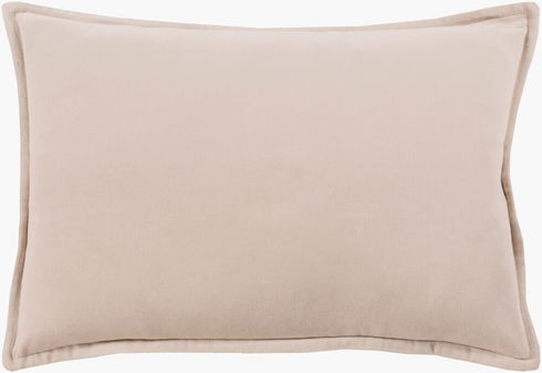 Cotton Velvet Lumbar Pillow