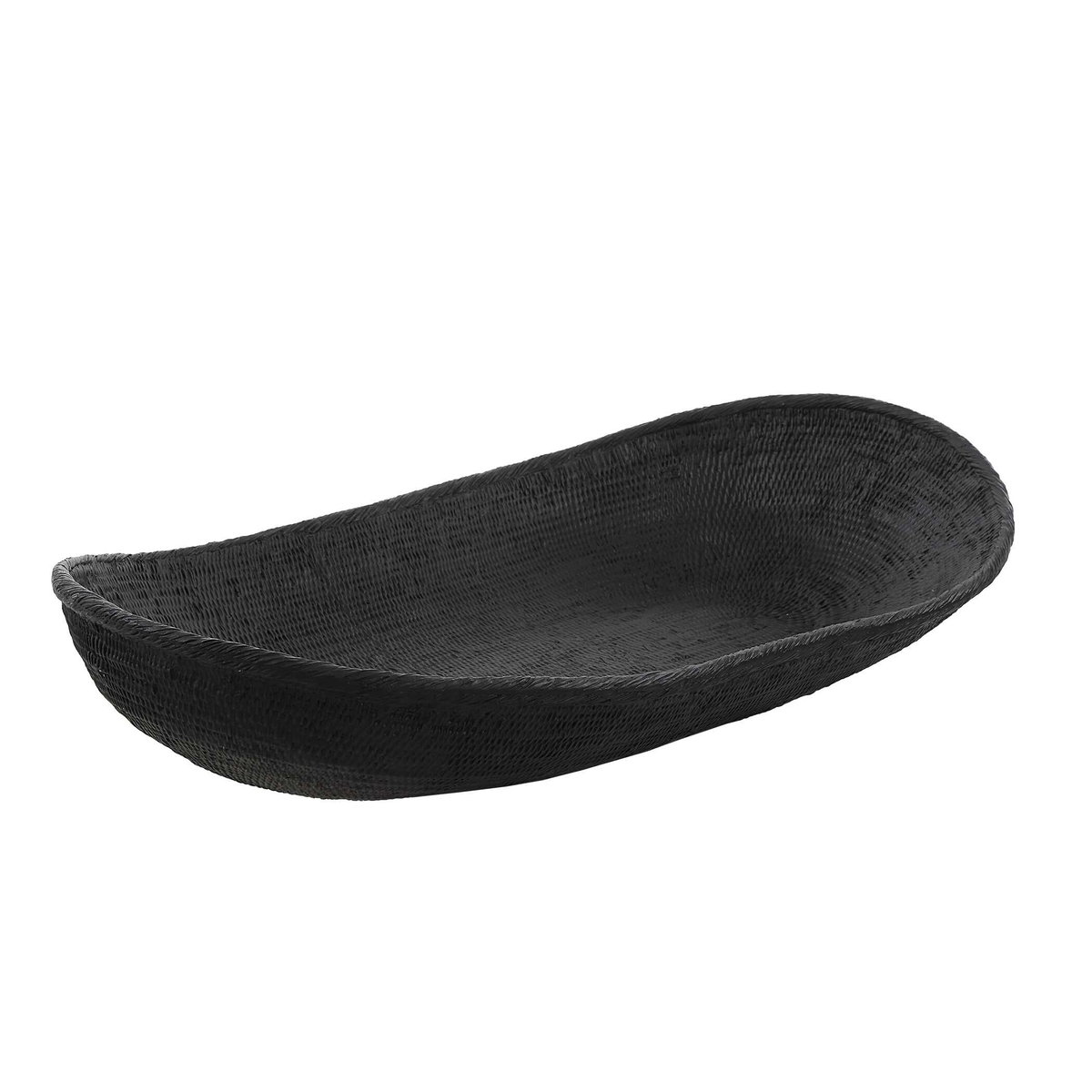 Ember Weave Indoor-Outdoor Oblong Bowl, Decorative Tray by Uttermost, 23" width x 4.75" height x 13.75" depth View 5