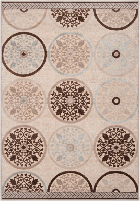 Clay Machine Woven Rug