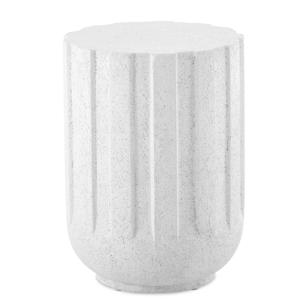 Jane Outdoor Accent Table, Outdoor Table by Uttermost, 1'4" width x 1'10" height x 1'4" depth View 1