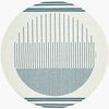 Alfresco Machine Woven Rug, by Surya, 5'2.99" length x 5'2.99" width thumbnail