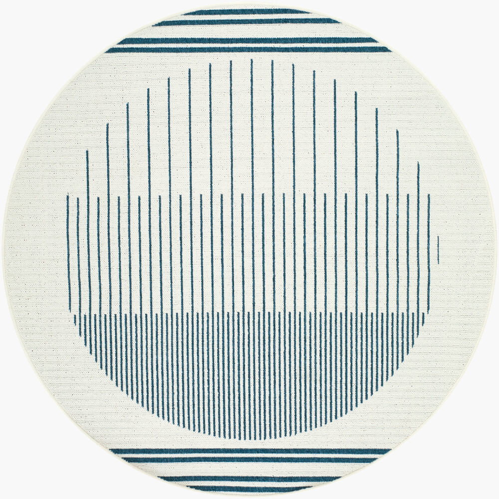 Alfresco Machine Woven Rug, by Surya, 5'2.99" length x 5'2.99" width