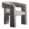 Elo Chair Light Grey, Accent Chair by Moe's Home, 29" width x 32" height x 28" depth thumbnail 3