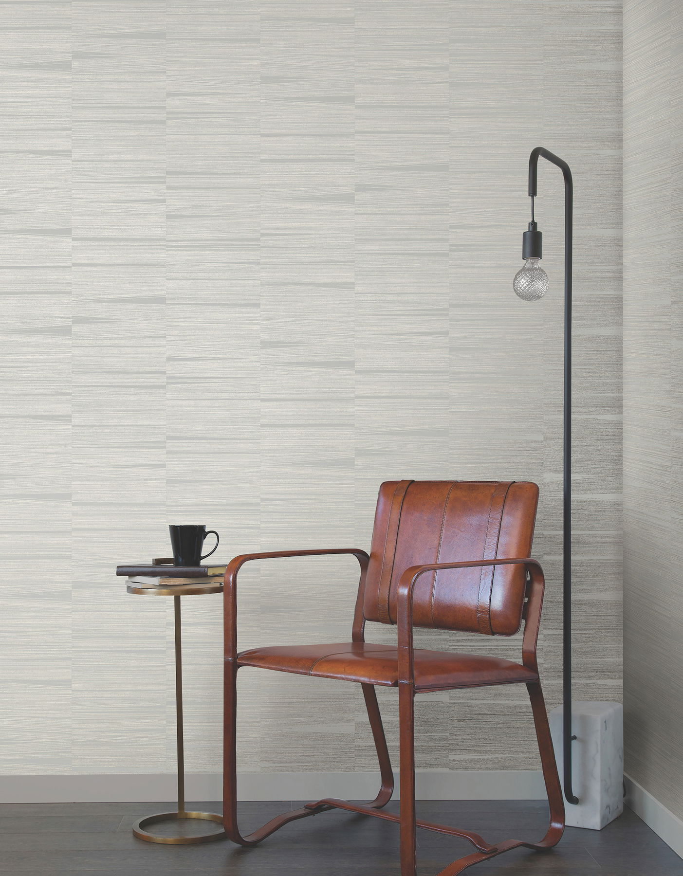 Line Stripe Grey Wallpaper large image 