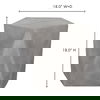 Gem Outdoor Stool Dark Grey thumbnail 4