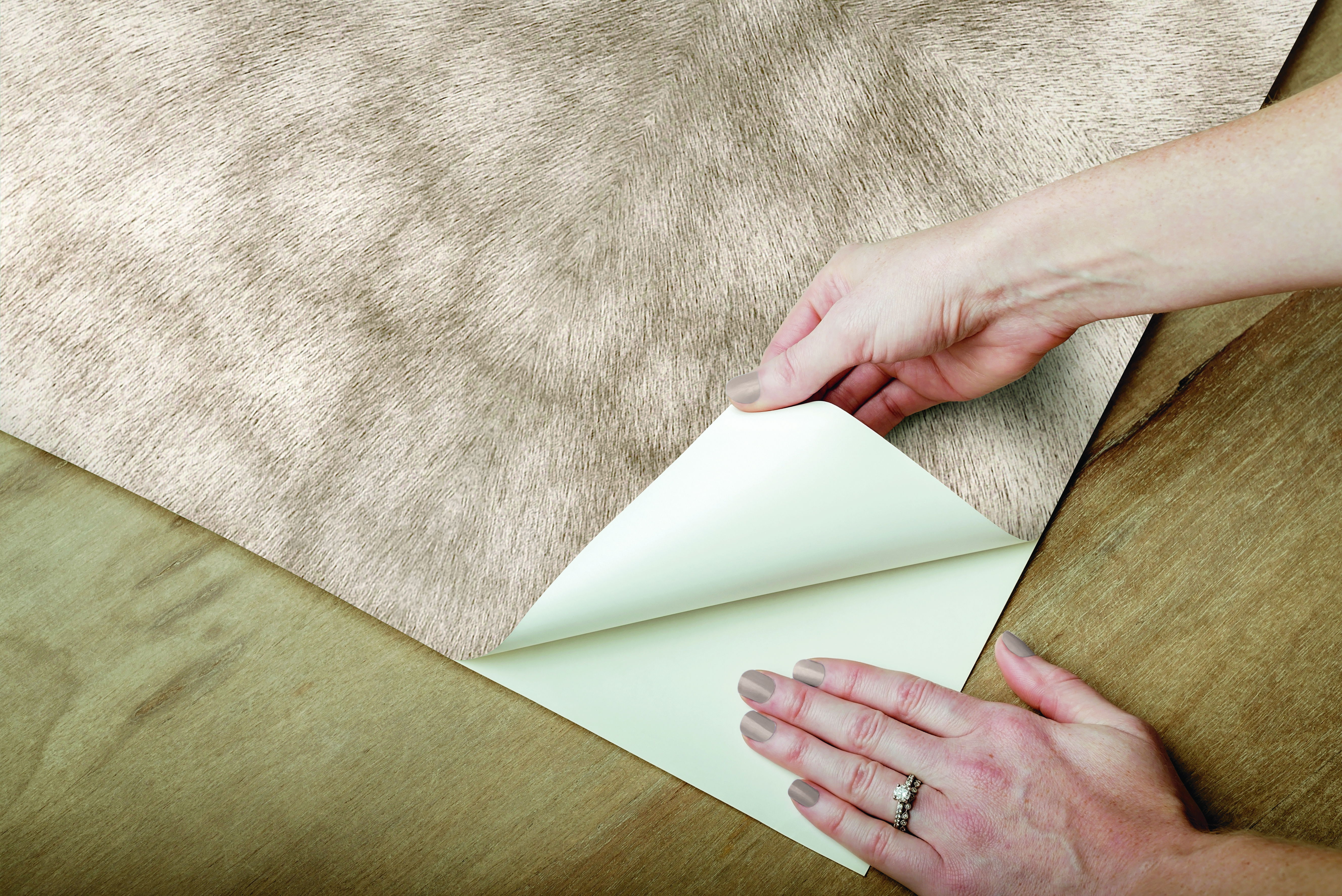 Palomino Tan Peel & Stick Wallpaper large image 