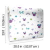 Disney Minnie Mouse Rainbow Purple Wallpaper thumbnail 5