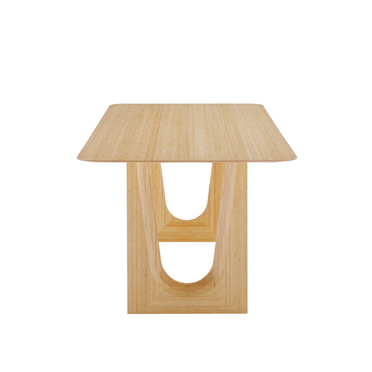 Hanna Dining Table, Wheat, by Greenington, 72" length x 36" width x 30" height View 3