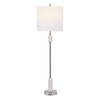 Sussex Nickel Buffet Lamp, Table Lamp by Uttermost, 10" width x 35" height x 10" depth thumbnail 1