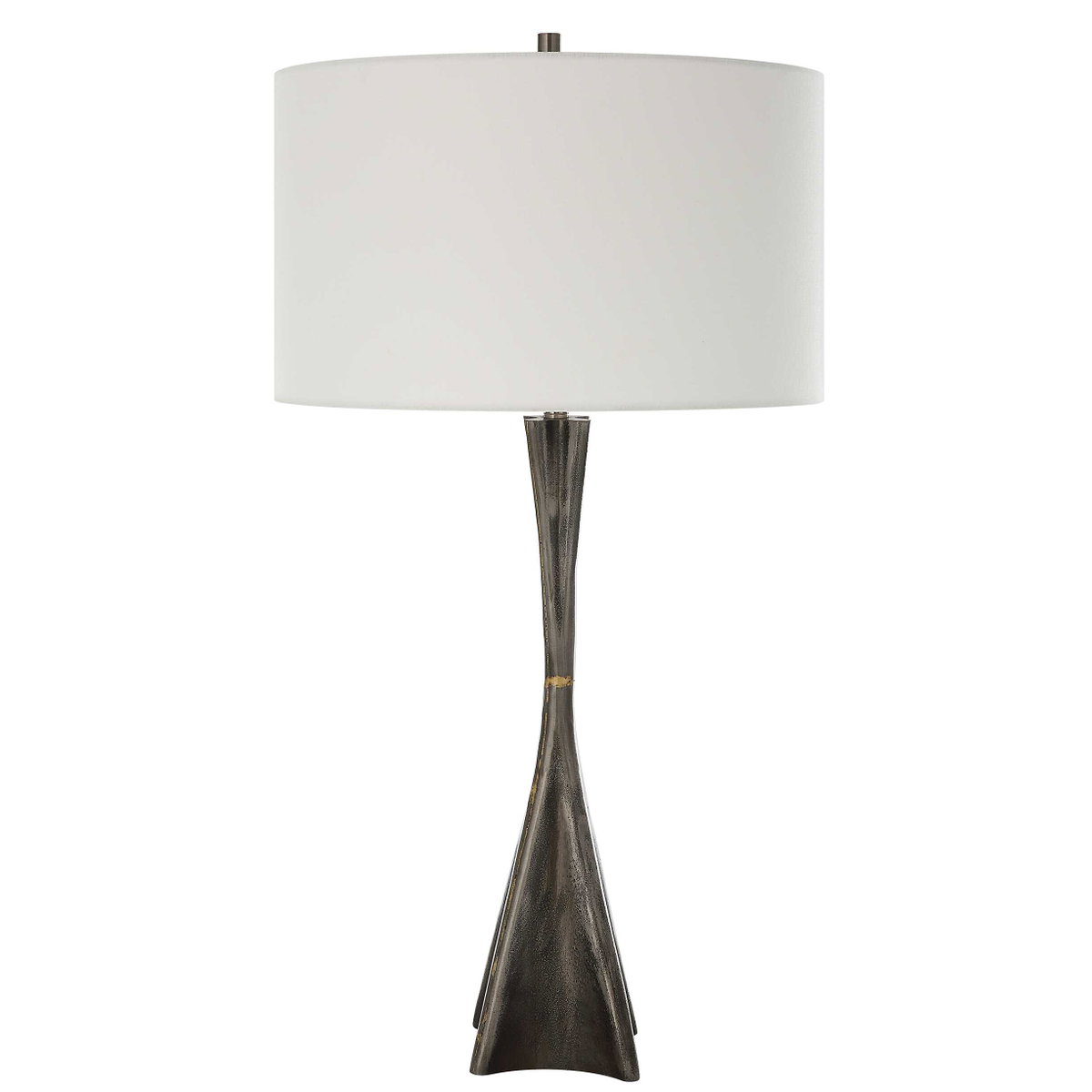Keiron Industrial Table Lamp, by Uttermost, 1'5" width x 2'8" height x 1'5" depth View 5