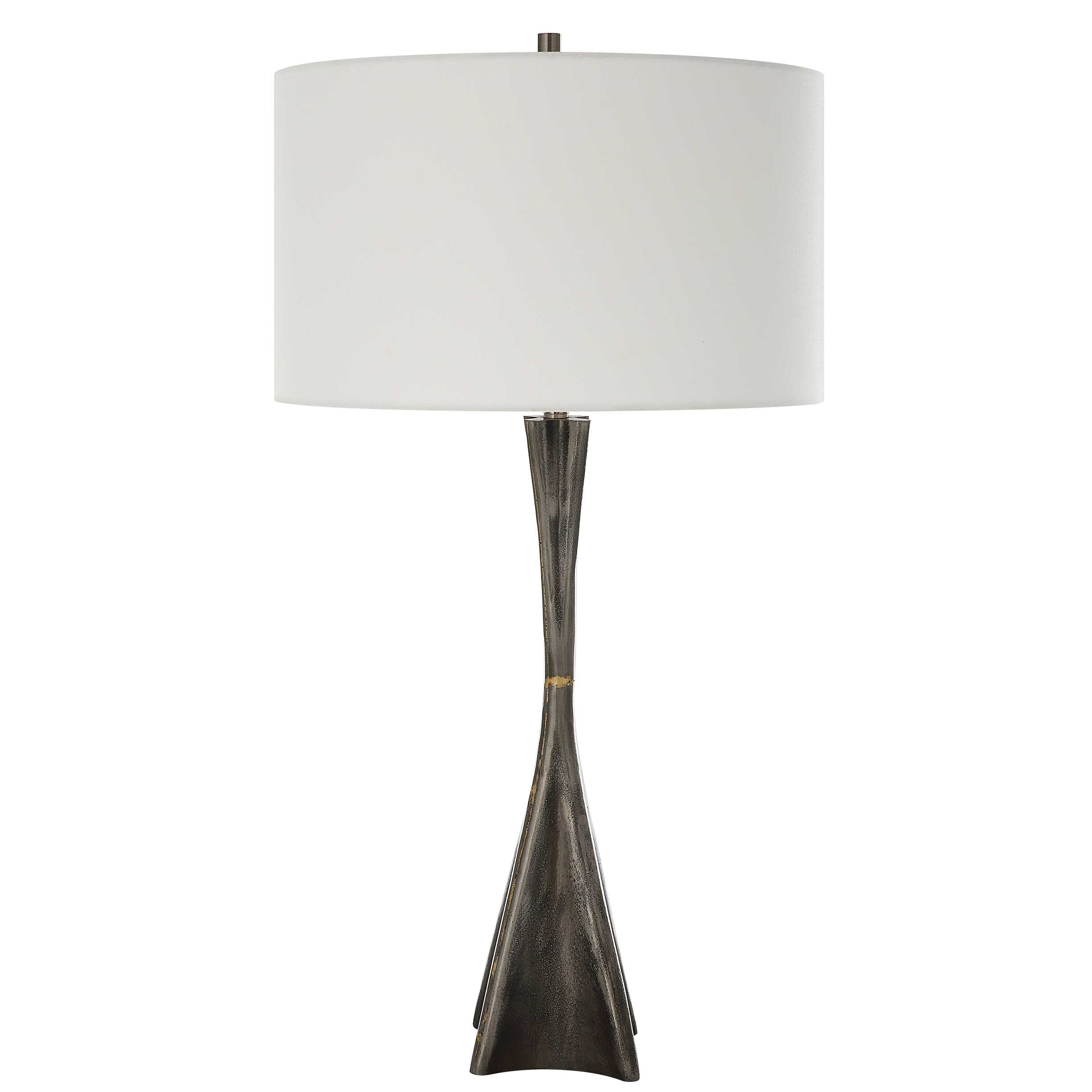 Keiron Industrial Table Lamp, by Uttermost, 17" width x 32" height x 17" depth View 5