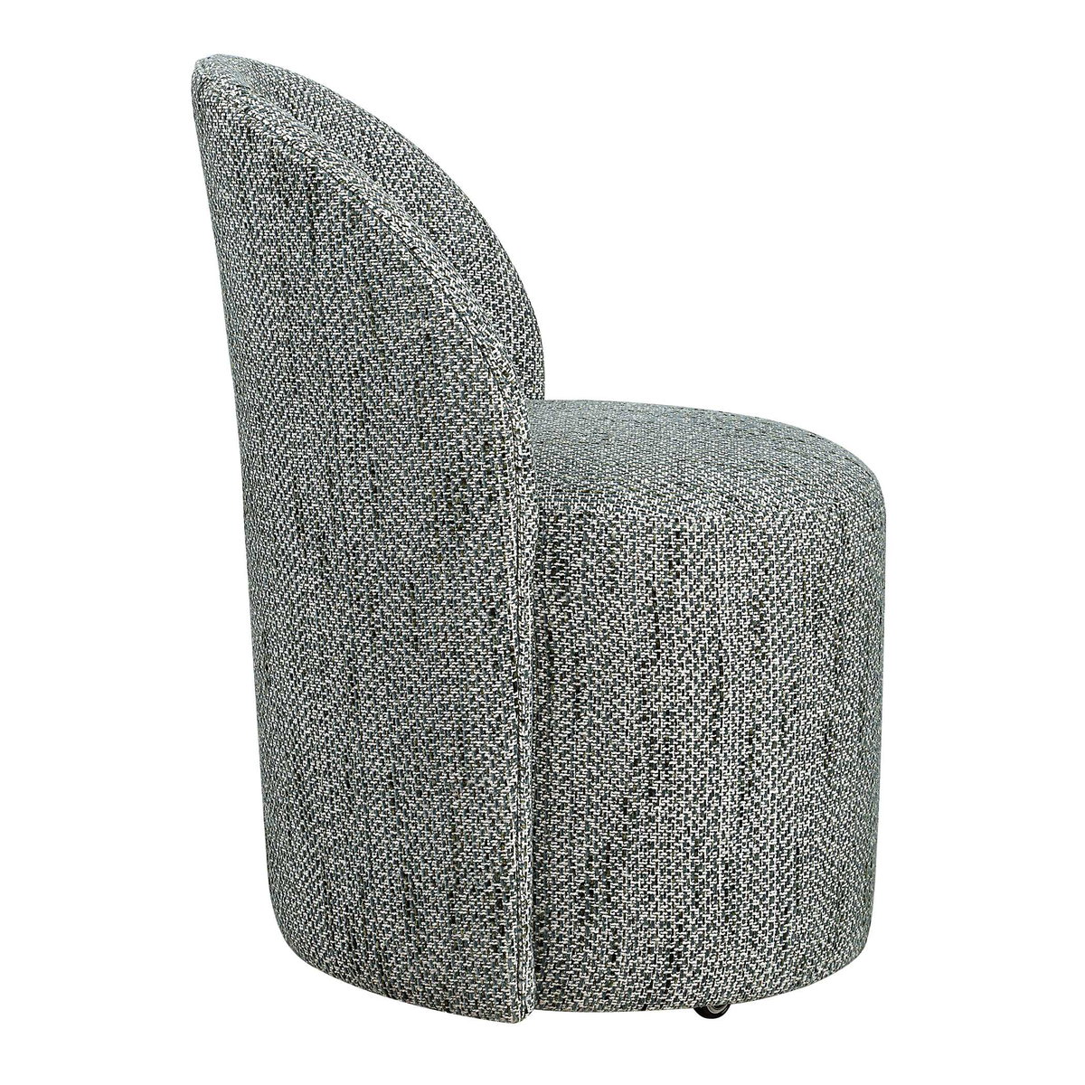 Roll With It Teal Dining Chair, by Uttermost, 21.5" width x 32" height x 23.25" depth View 6