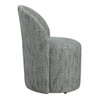 Roll With It Teal Dining Chair, by Uttermost, 21.5" width x 32" height x 23.25" depth thumbnail 6