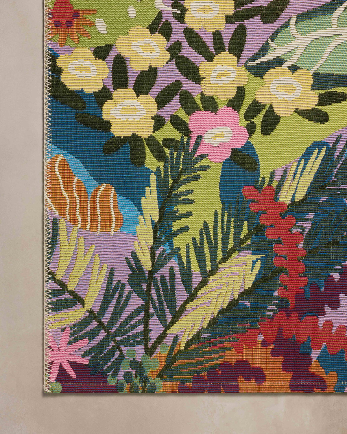 Loloi Botanical Rug, 1'6" length x 1'6" width View 4