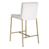 Ascend White Counter Stool, Counter & Bar Stool by Uttermost, 18.25" width x 38.75" height x 21.75" depth thumbnail 7
