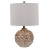 Lagos Rustic Table Lamp, by Uttermost, 1'2" width x 1'10" height x 1'2" depth thumbnail 1