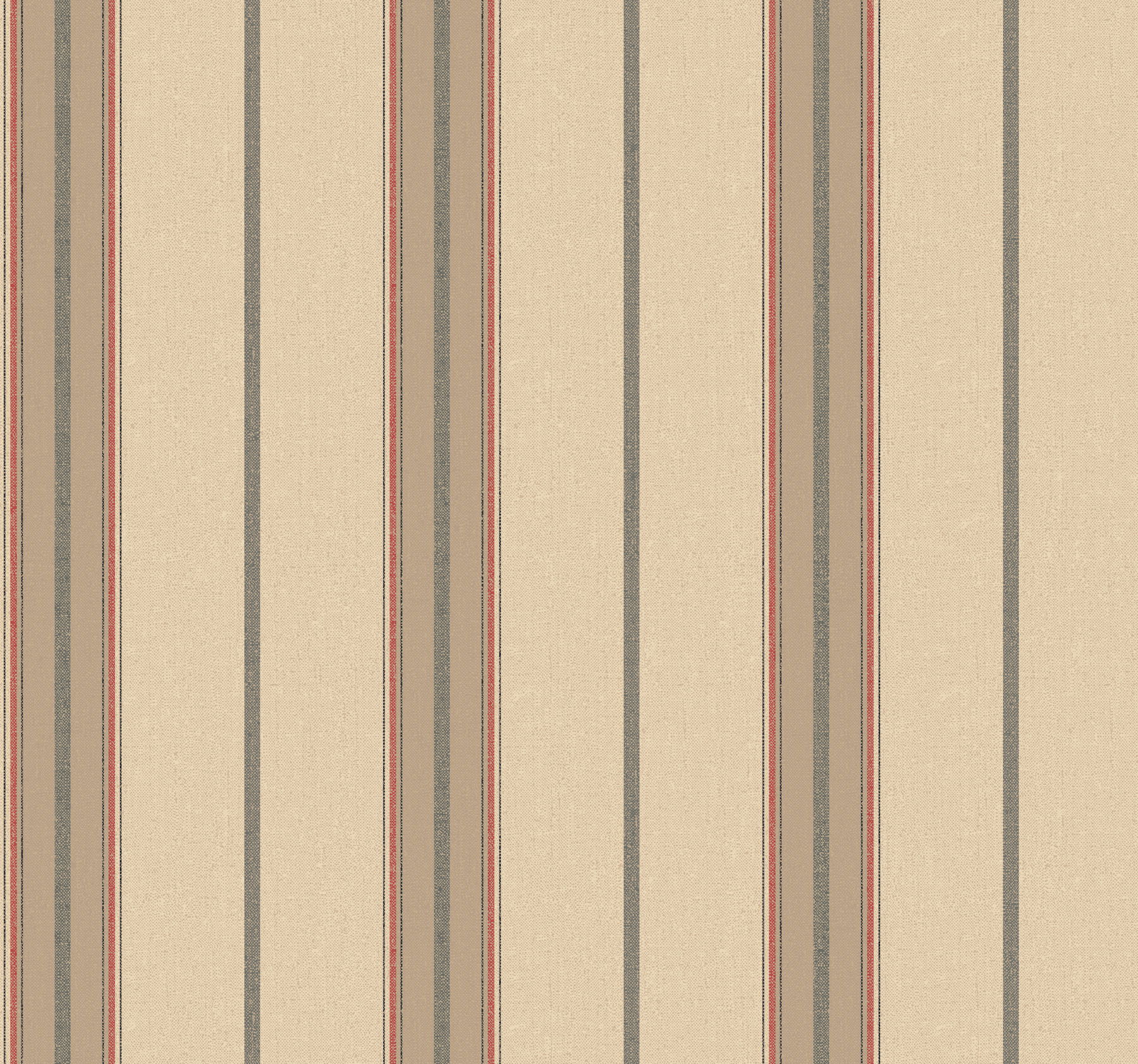 Beige & Brown Ralph Stripe Wallpaper large image 