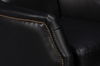 Baker Leather Swivel Chair, Onyx Black thumbnail 4