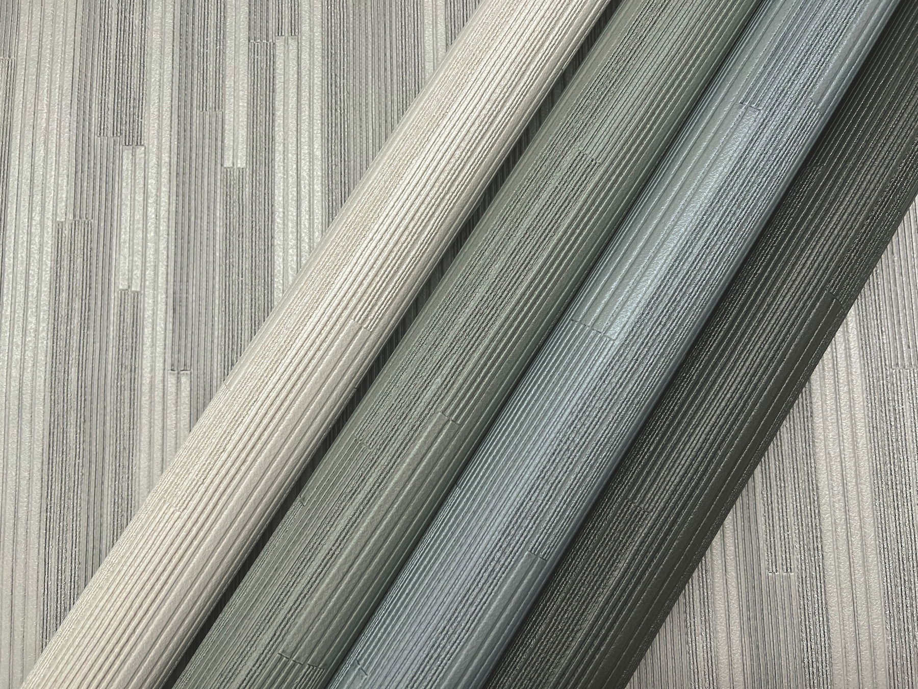 Newel Natural White Wallpaper, by York Wall, 30' length x 2'2" width x 0.02" depth View 9