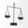 Ellis 10L x 4W Black Metal Vintage Inspired Weighing Scale thumbnail 2