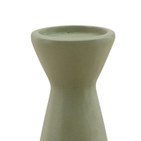 Ula Outdoor Candle Holder Pastel Green Small