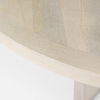 Liesl 54.L x 54.0W x 30.0H Barely Gray Finished Wood with Circular Top Dining Table thumbnail 6