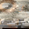 High Tide Taupe & Blue Peel & Stick Wallpaper thumbnail 1