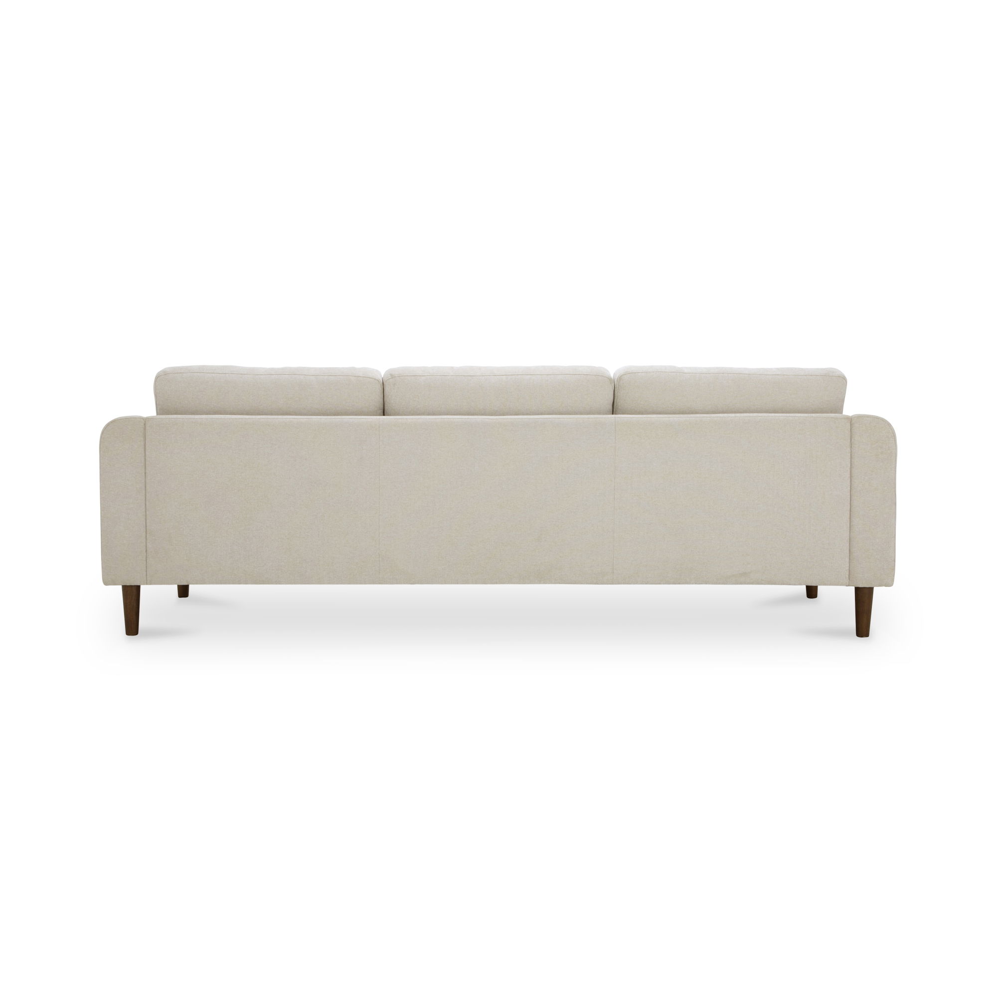 Quinn Sectional Oatmeal, Sectional Sofa by Moe's Home, 98" width x 33.5" height x 59.2" depth View 5