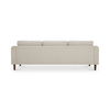 Quinn Sectional Oatmeal, Sectional Sofa by Moe's Home, 98" width x 33.5" height x 59.2" depth thumbnail 5