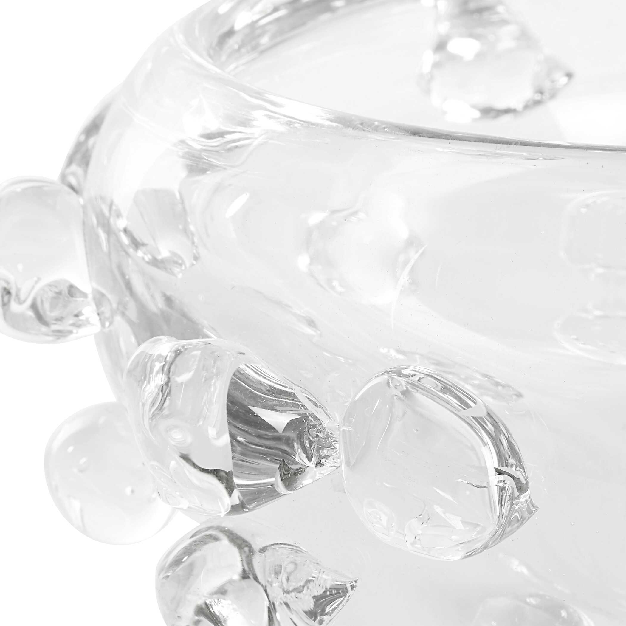 Aura Clear Glass Bowl large image 
