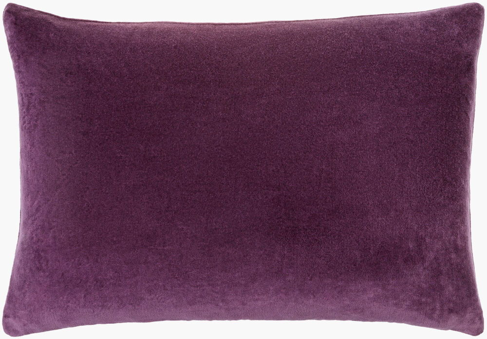 Cotton Velvet Lumbar Pillow large image 