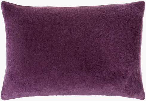 Cotton Velvet Lumbar Pillow
