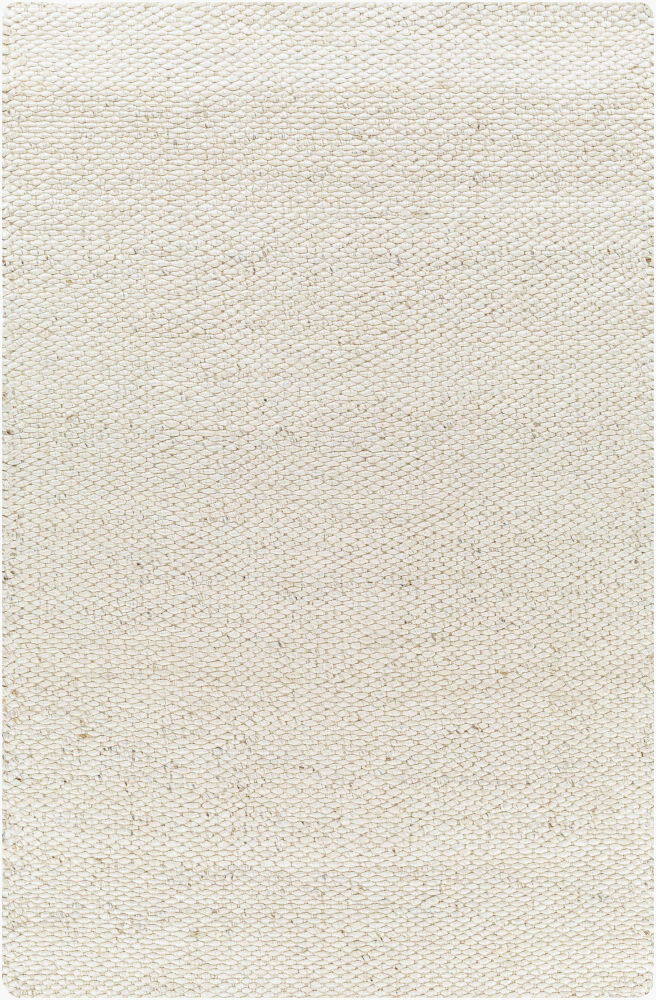 Coil Bleached Handmade Rug, by Surya, 7'6" length x 5' width