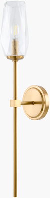 Merivelle Wall Sconce, by Surya, 6" length x 5" width x 23" height thumbnail