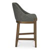 Edward Counter Stool Heather Green, Counter & Bar Stool by Moe's Home, 20" width x 37" height x 20.5" depth thumbnail 3