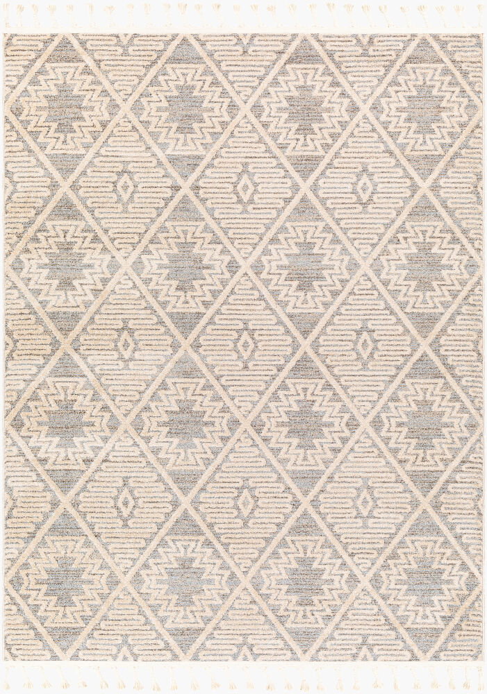 Sofia Machine Woven Rug, by Surya, 1'3.75" length x 1'3.75" width