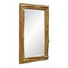 Overlap Teak Wood Mirror thumbnail 3