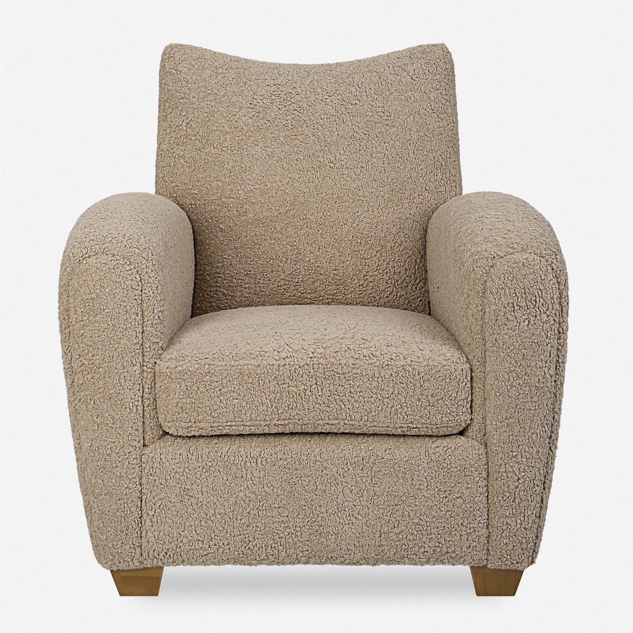 Teddy Latte Accent Chair large image 