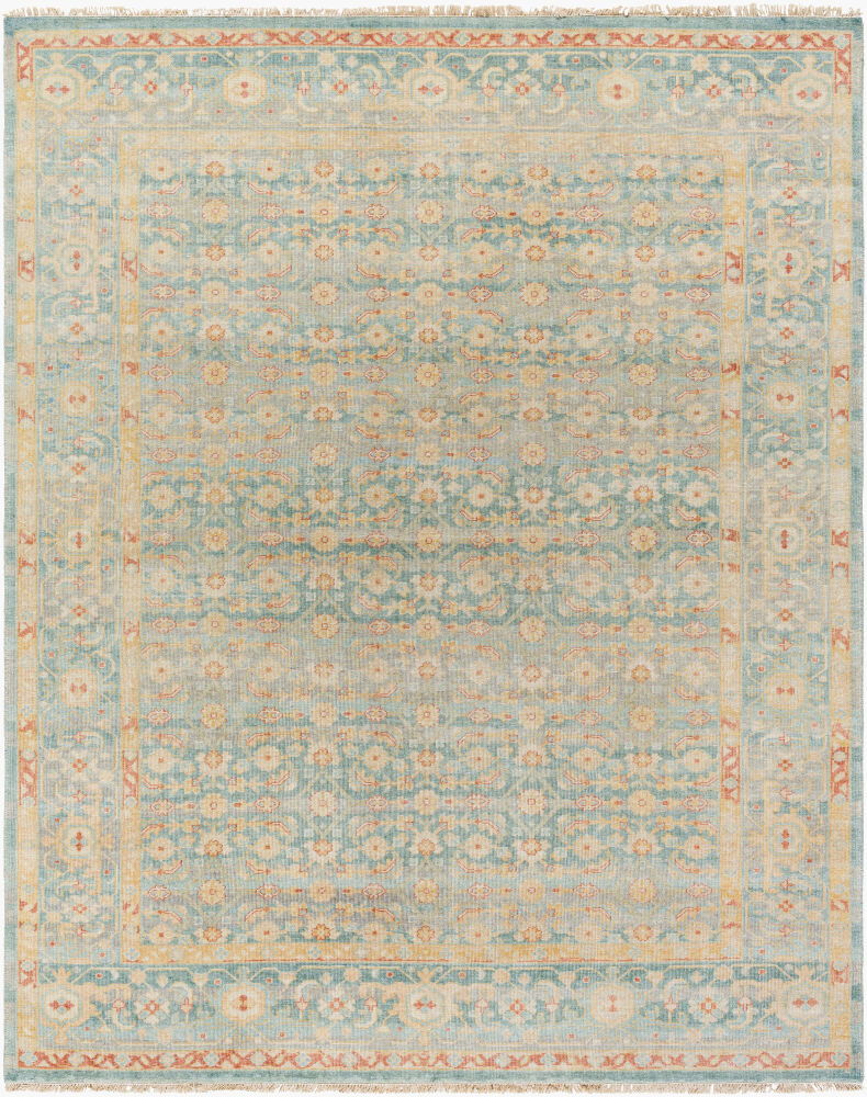 Hamadan Handmade Rug, by Surya, 1'6" length x 1'6" width