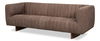 Denys Leather Sofa, Scotland Grey, Sofas & Sectional by Sarreid, 85" length x 35" width x 28" height thumbnail 14